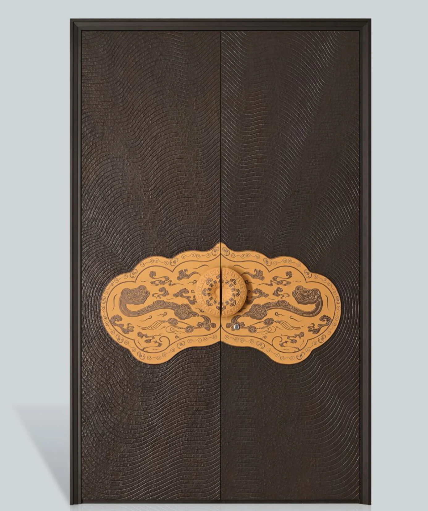 ELMNT-086 — Ornamental medallion, aluminium entrance door