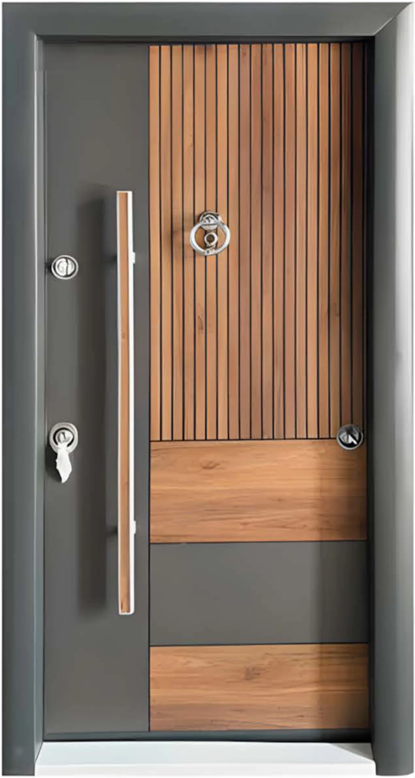 ZI-017 — Zinc alloy entrance, zinc alloy entrance door