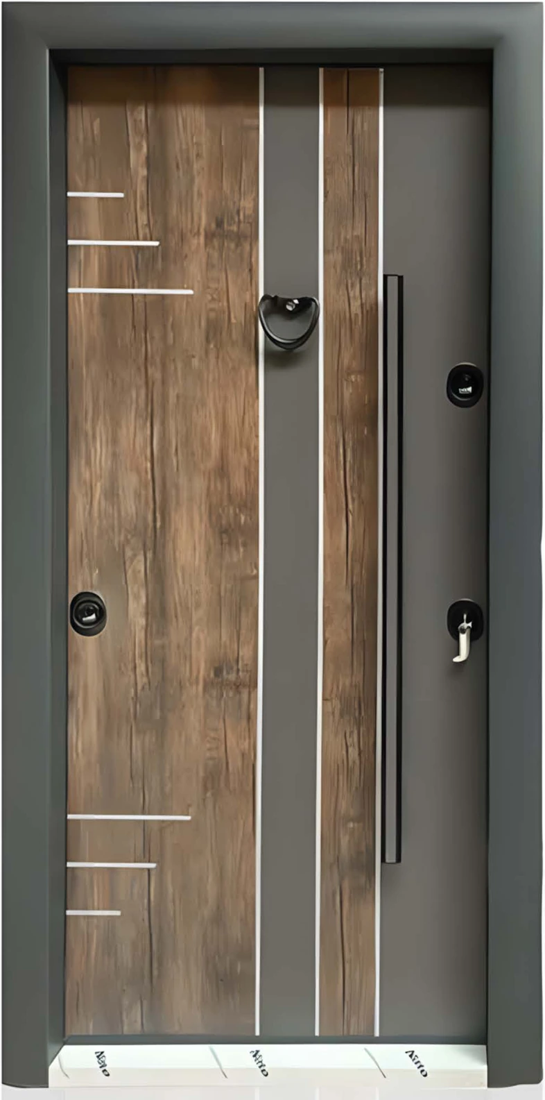 ZI-047 — Zinc alloy entrance, zinc alloy entrance door
