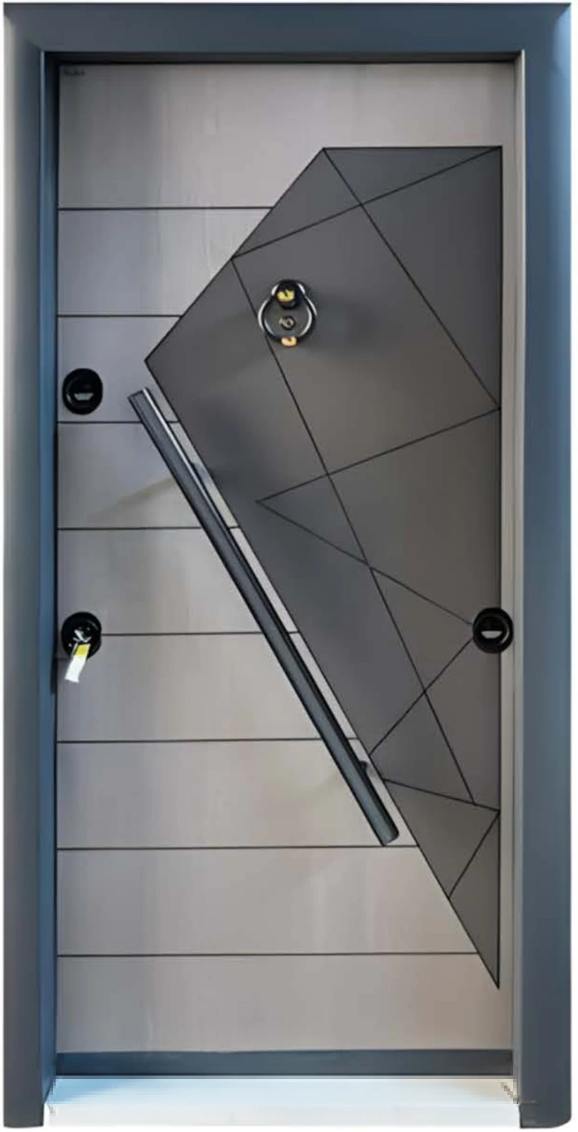 ZI-051 — Zinc alloy entrance, zinc alloy entrance door