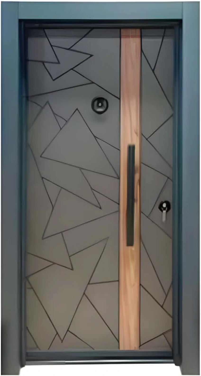 ZI-056 — Zinc alloy entrance, zinc alloy entrance door