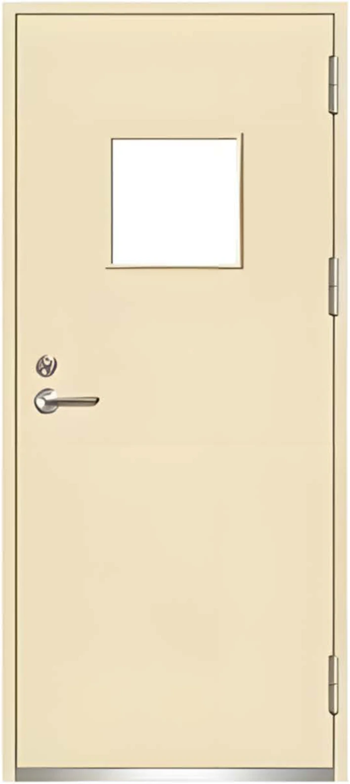 ZI-073 — Zinc alloy entrance, zinc alloy entrance door