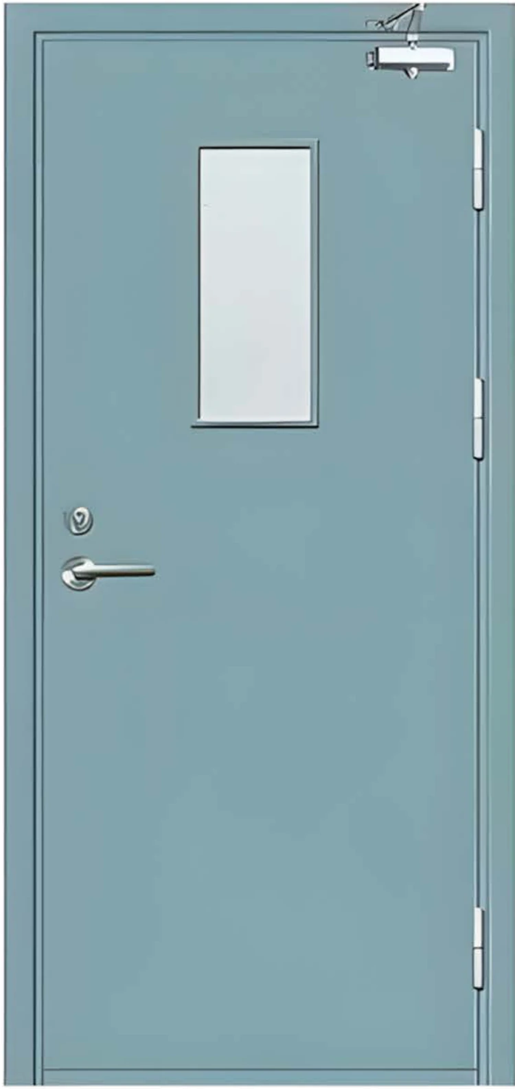 ZI-074 — Zinc alloy entrance, zinc alloy entrance door