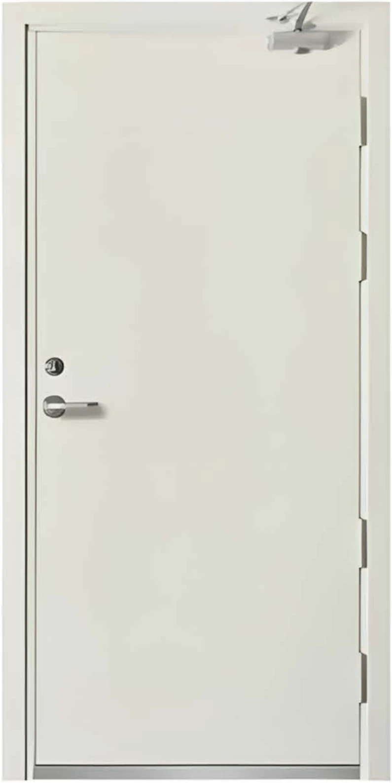 ZI-076 — Zinc alloy entrance, zinc alloy entrance door