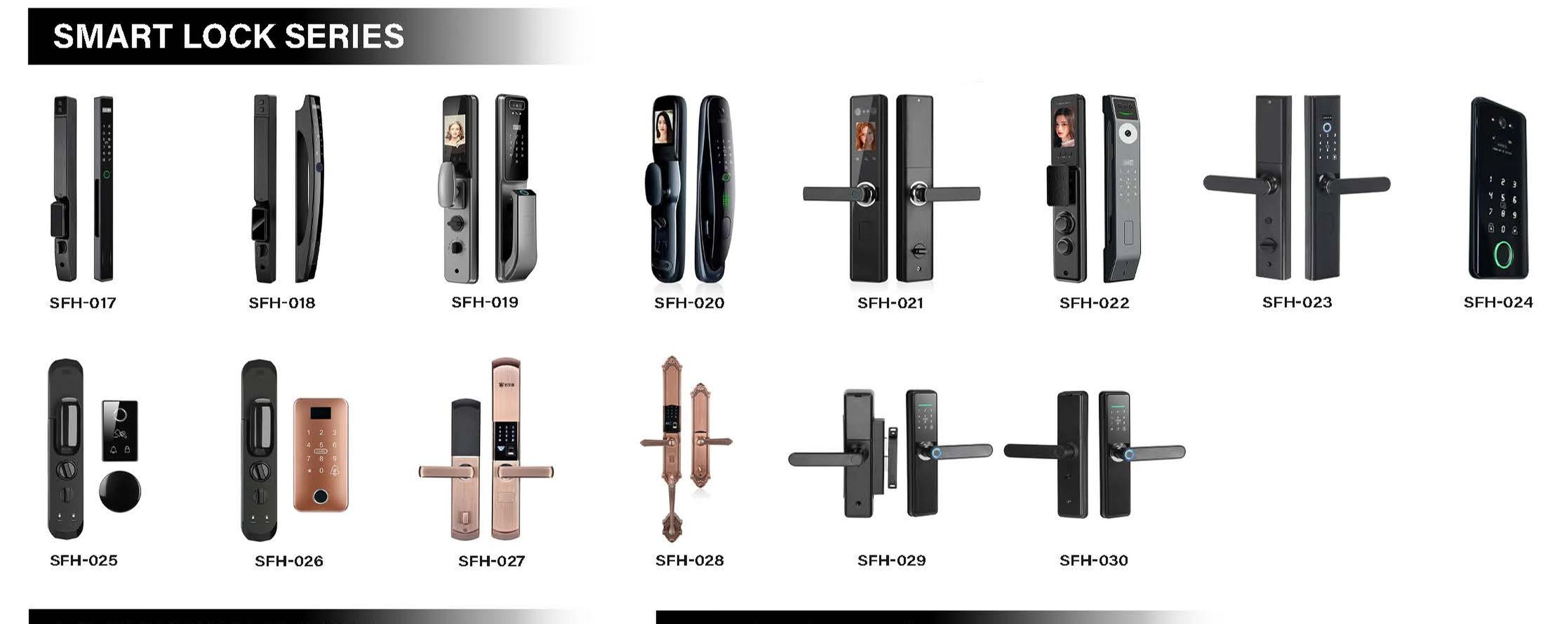 The Element Doors range of electronic smart locks